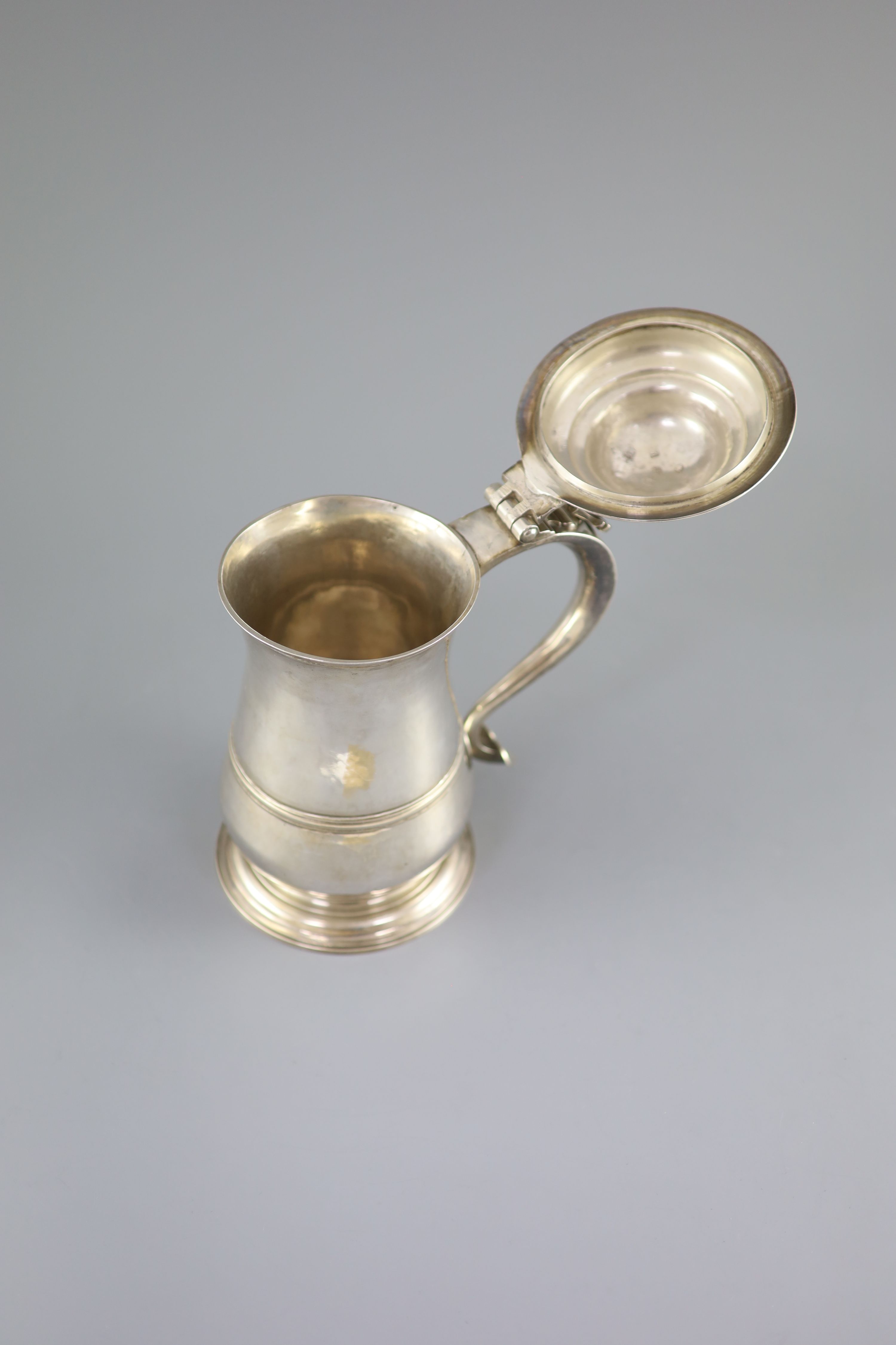 A late George II silver tankard, by Thomas Whipham & Charles Wright